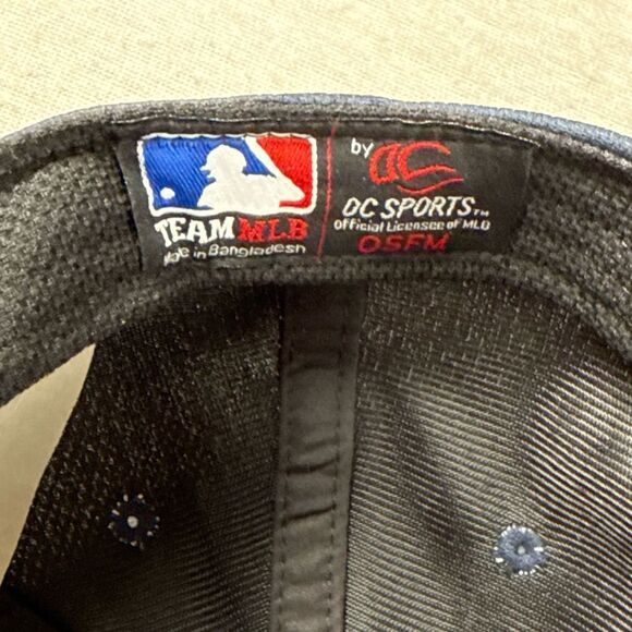 Tamp Bay Baseball Hat Cap Adjustable Blue Logo Team MLB Outdoor OC Sports - Picture 9 of 9